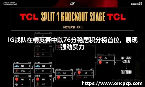 IG战队在精英赛中以76分稳居积分榜首位，展现强劲实力