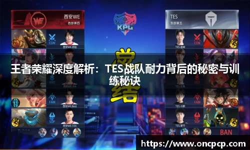 王者荣耀深度解析：TES战队耐力背后的秘密与训练秘诀